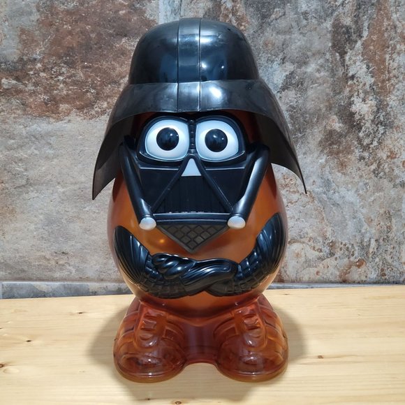 Mr Potato Head Darth Tater Storage Container Hasbro Pawtucket 2005 - Picture 1 of 13